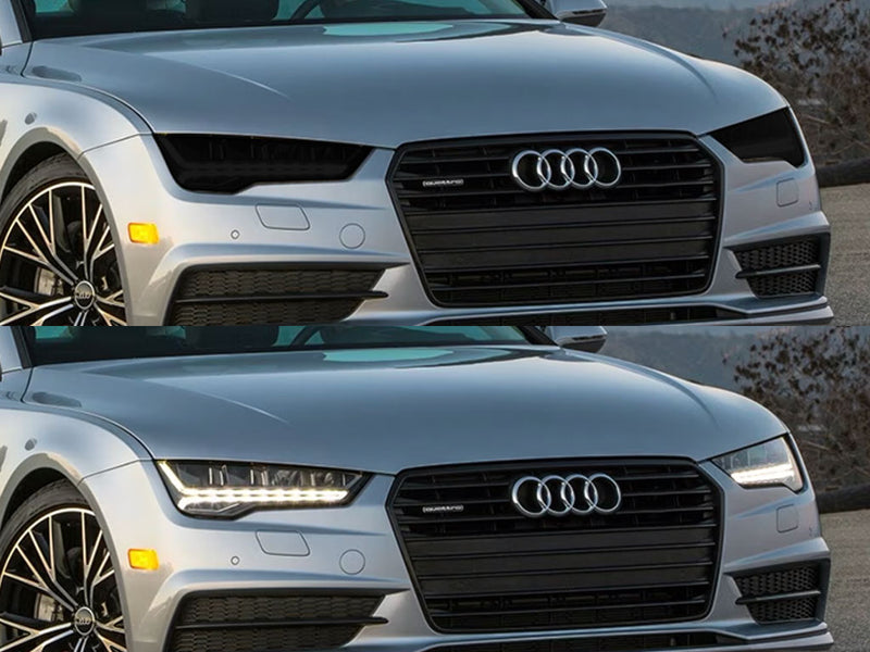 audi a7 2016-2018 Headlight Tint Appearance