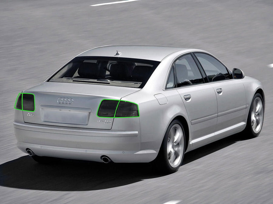 a8 Tail Light Tint Installation Points