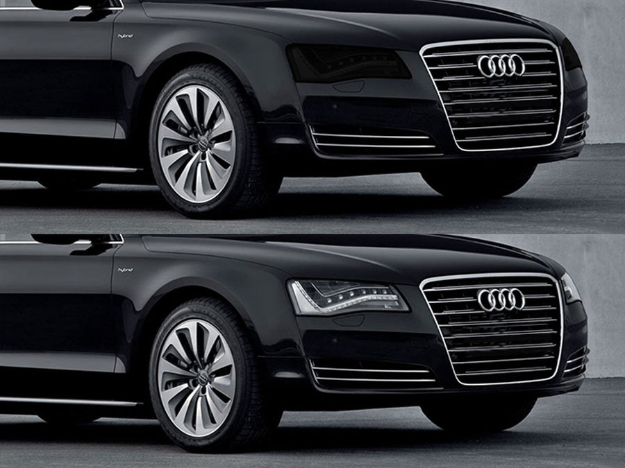 audi s8 2013-2014 Headlight Tint Appearance
