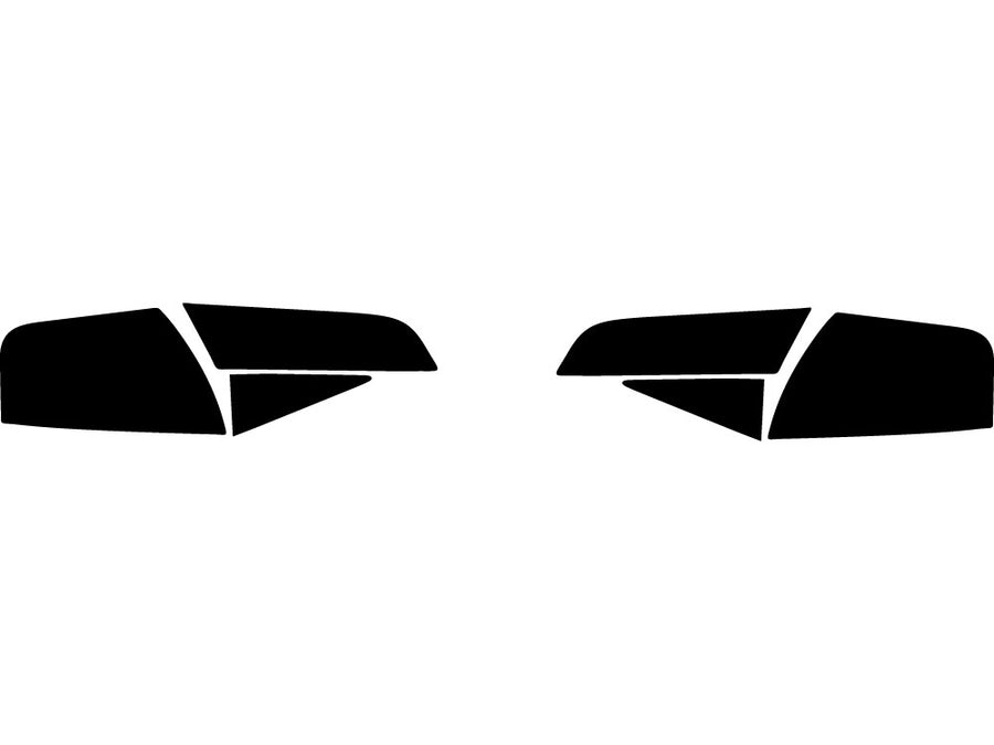 a8 Precut Tail Light Tint Diagram