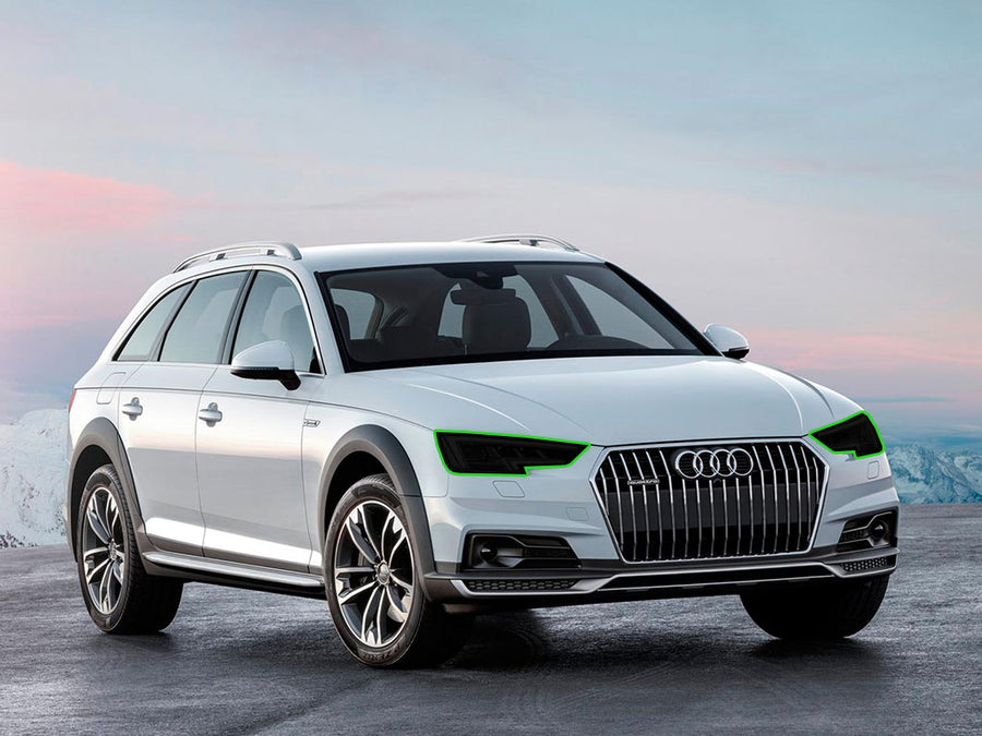 audi allroad 2017-2019 Headlight Tint Location