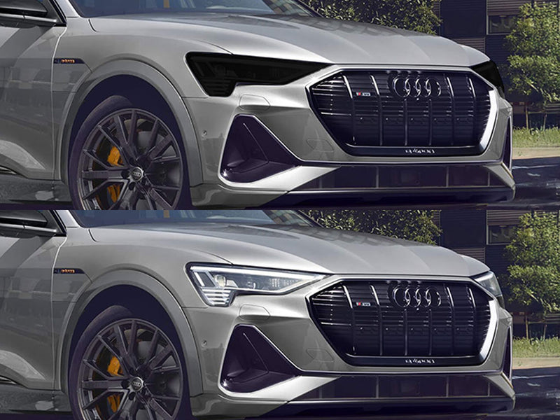 audi e-tron 2019-2023 (suv / sportback) Headlight Tint Appearance