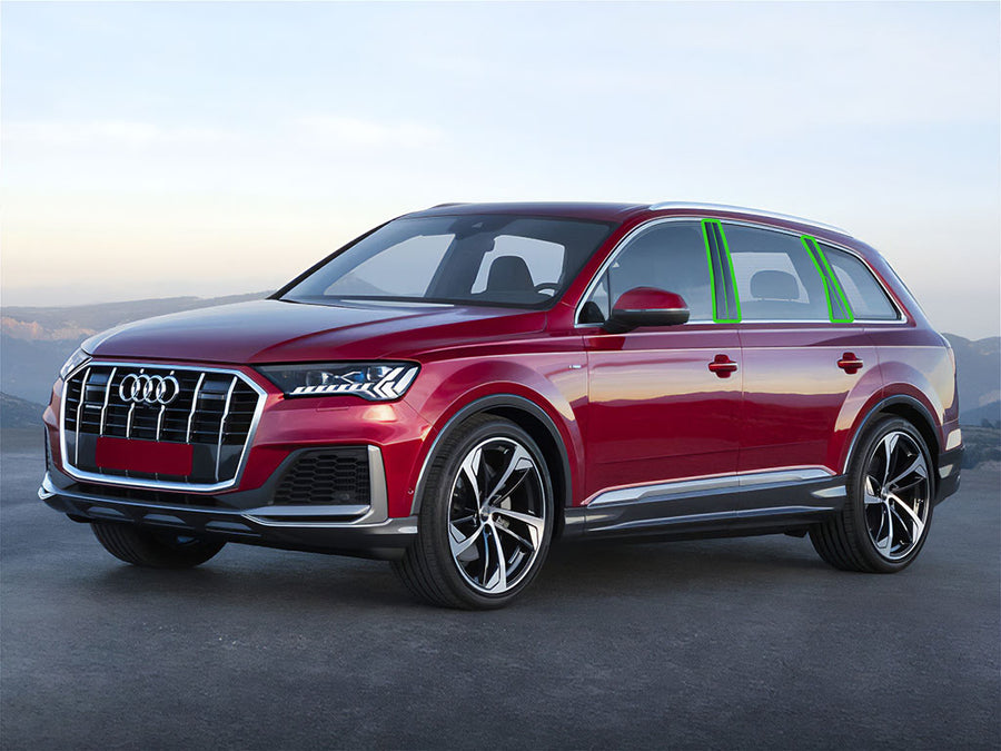 audi q7 2017-2019 Pillar Post Trim Installation Location