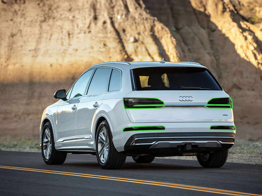 q7 Tail Light Tint Installation Points