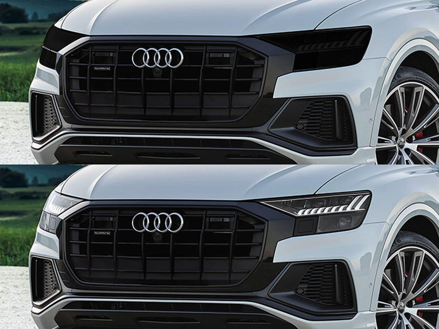 audi q8 2019-2025 Headlight Tint Appearance