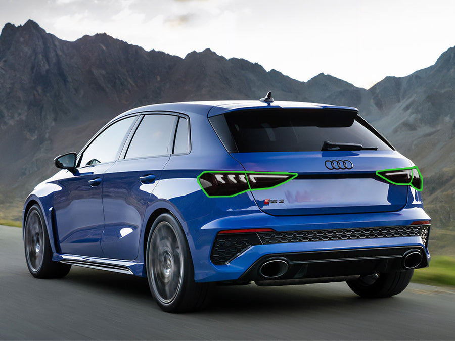 rs 3 Tail Light Tint Installation Points