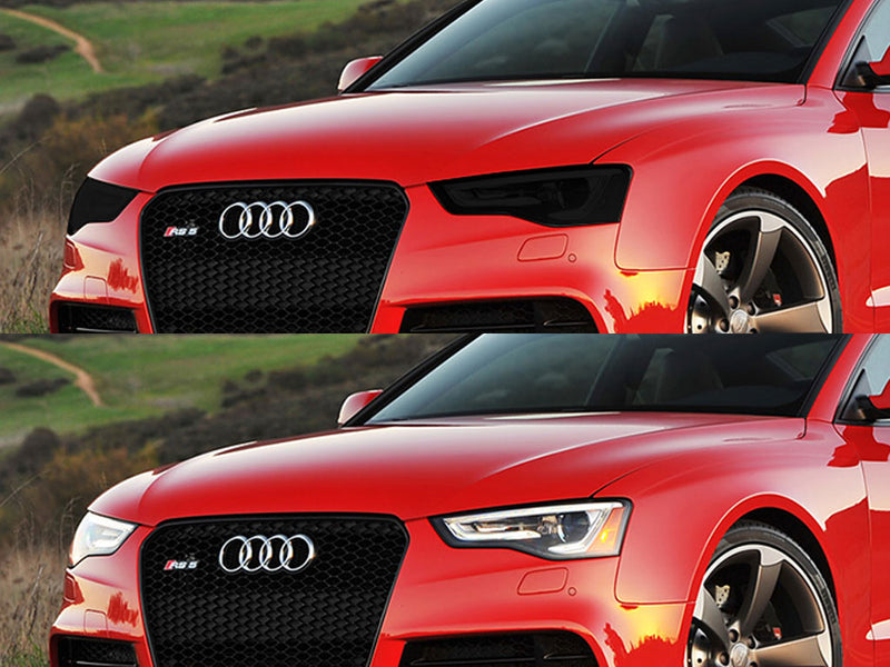 audi rs5 2013-2015 Headlight Tint Appearance