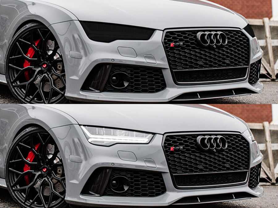 audi rs7 2016-2018 Headlight Tint Appearance