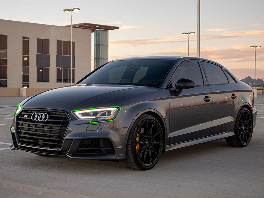 audi s3 2017-2020 Headlight Protection Installation Location