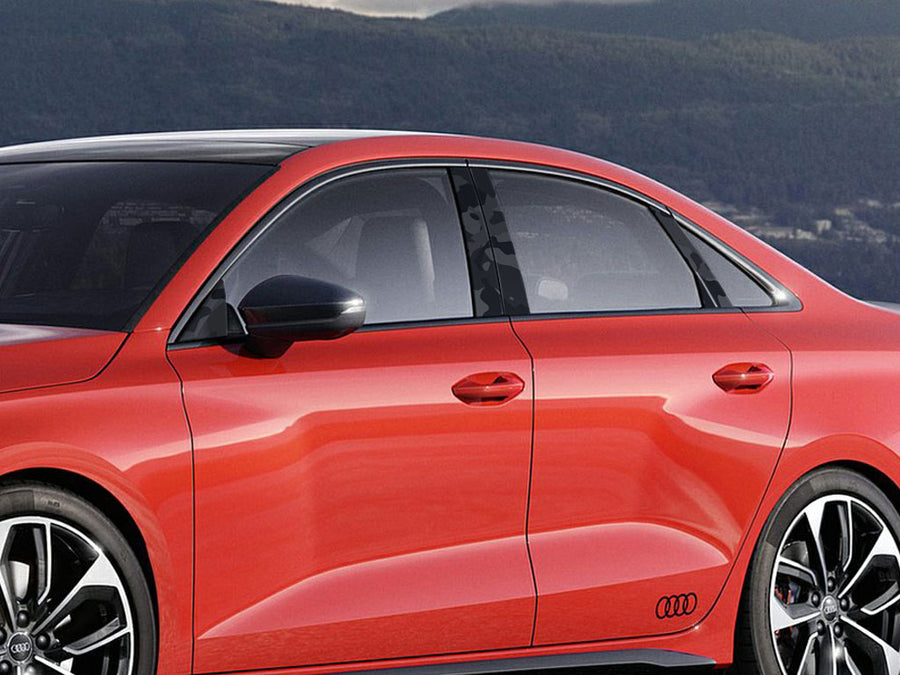 audi s3 2021-2023 Camo Pillar Cover Diagram
