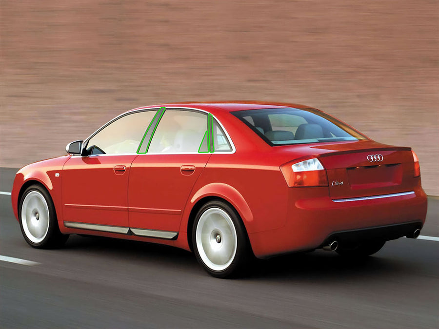 audi s4 2000-2002 Pillar Post Trim Installation Location