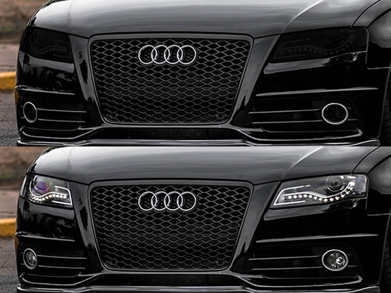 audi s4 2009-2012 Headlight Tint Appearance