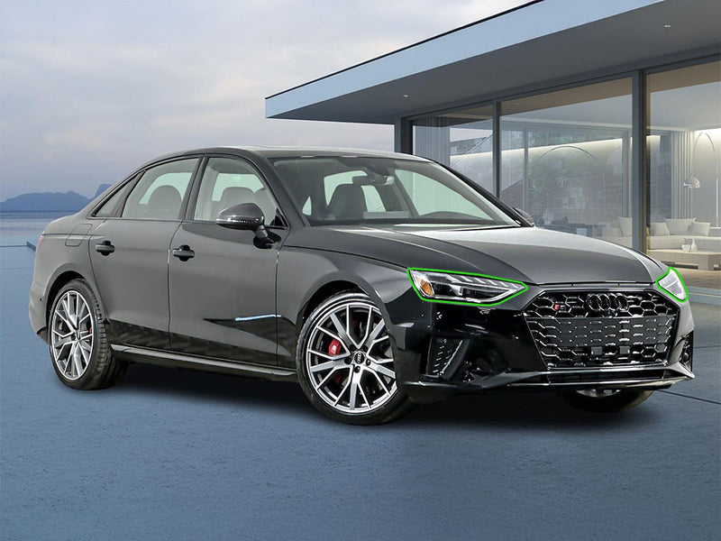 audi s4 2020-2025 Headlight Protection Installation Location