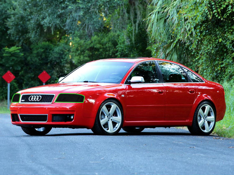 audi s6 2002-2003 Headlight Tint Location