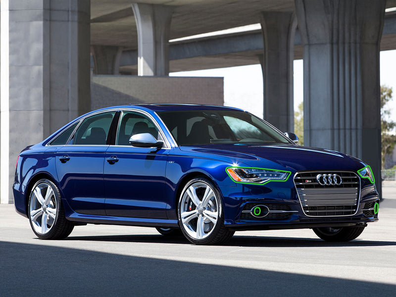 audi s6 2013-2015 Headlight Protection Installation Location