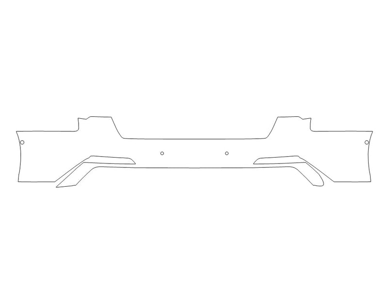s6 Avery Dennison Clear Bra Door Cup Precut PPF Diagram