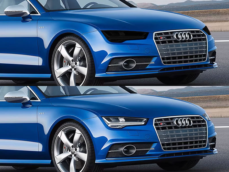 audi s7 2016-2018 Headlight Tint Appearance
