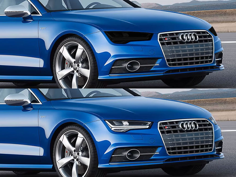audi s7 2016-2018 Headlight Tint Appearance