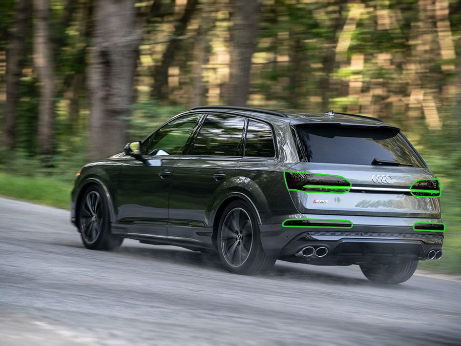 sq7 Tail Light Tint Installation Points