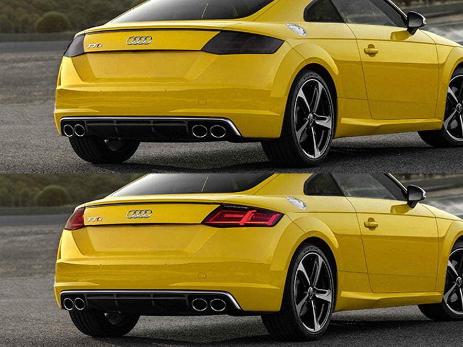 tts Before and After Smoked Taillights