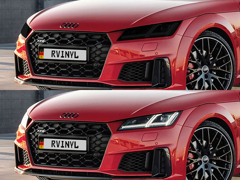 audi tts 2016-2023 Headlight Tint Appearance