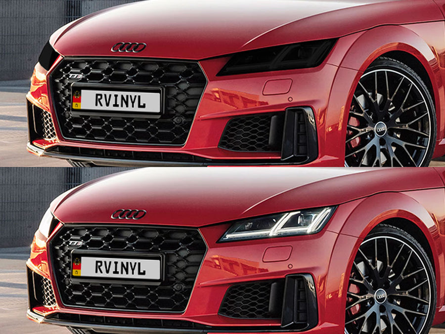 audi tts 2016-2023 Headlight Tint Appearance