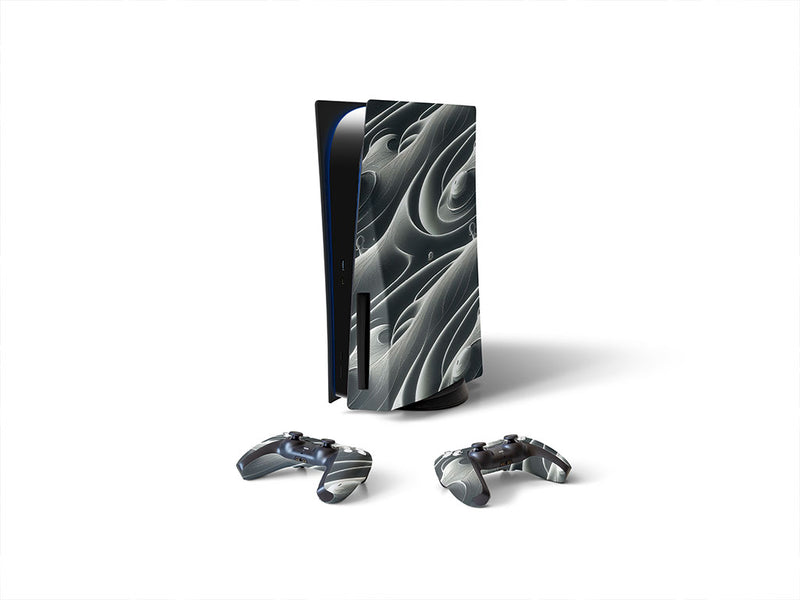 audio brainwashing science fiction Sony PS5 DIY Skin