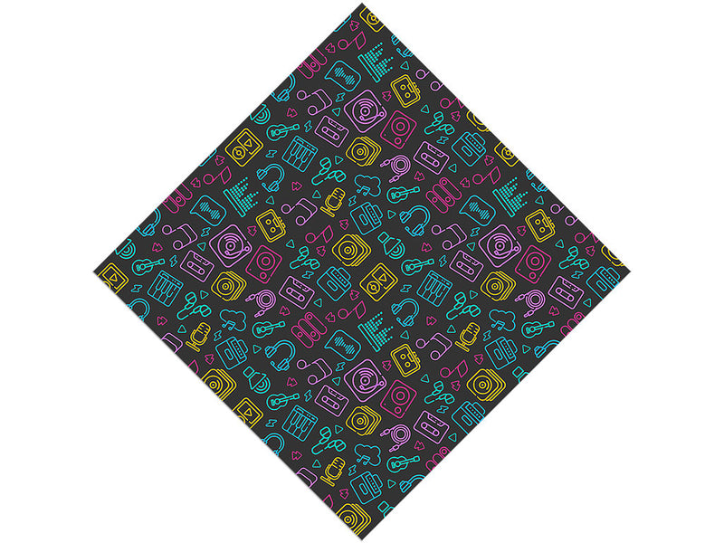 Audio Export Music Vinyl Wrap Pattern