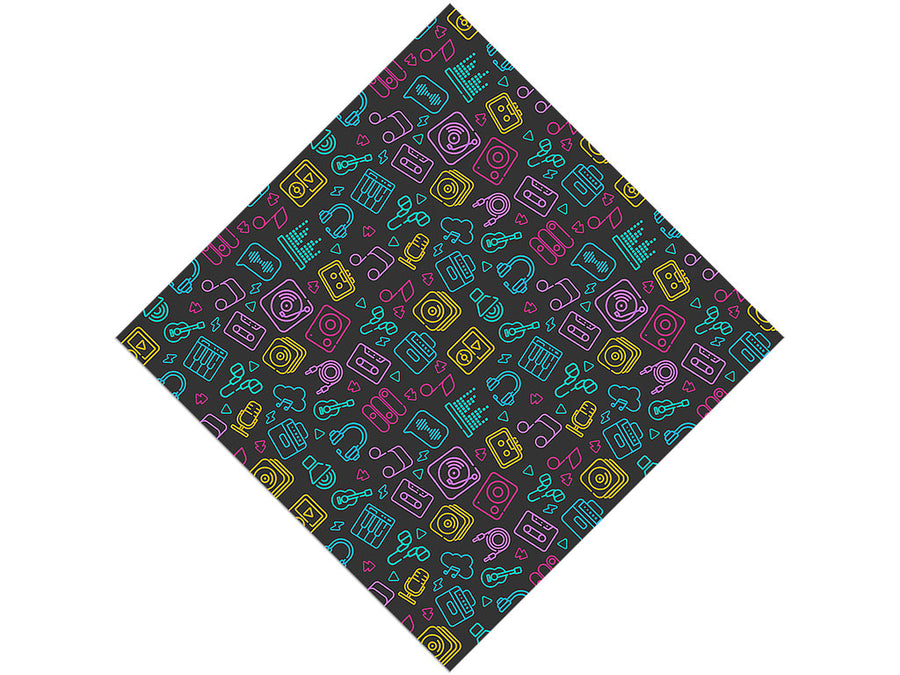 Audio Export Music Vinyl Wrap Pattern