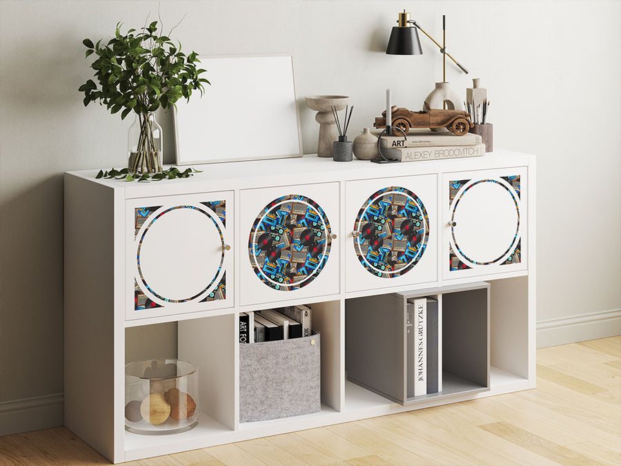 audio playback music DIY Furniture Stickers