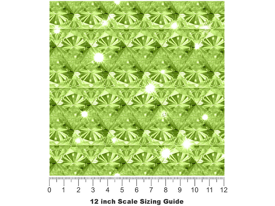 August Birthday Gemstone Vinyl Film Pattern Size 12 inch Scale~Rwraps August Birthday Gemstone Sizing Chart~2