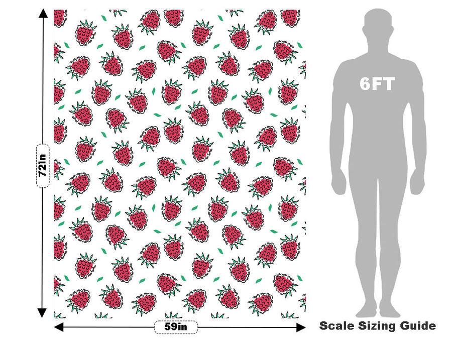 Autumn Bliss Fruit Vehicle Wrap Scale~Rwraps Series 914 Autumn Bliss Fruit Measurements~1