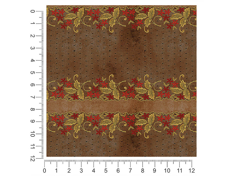 autumn embroidery gothic 1ft x 1ft Craft Sheets