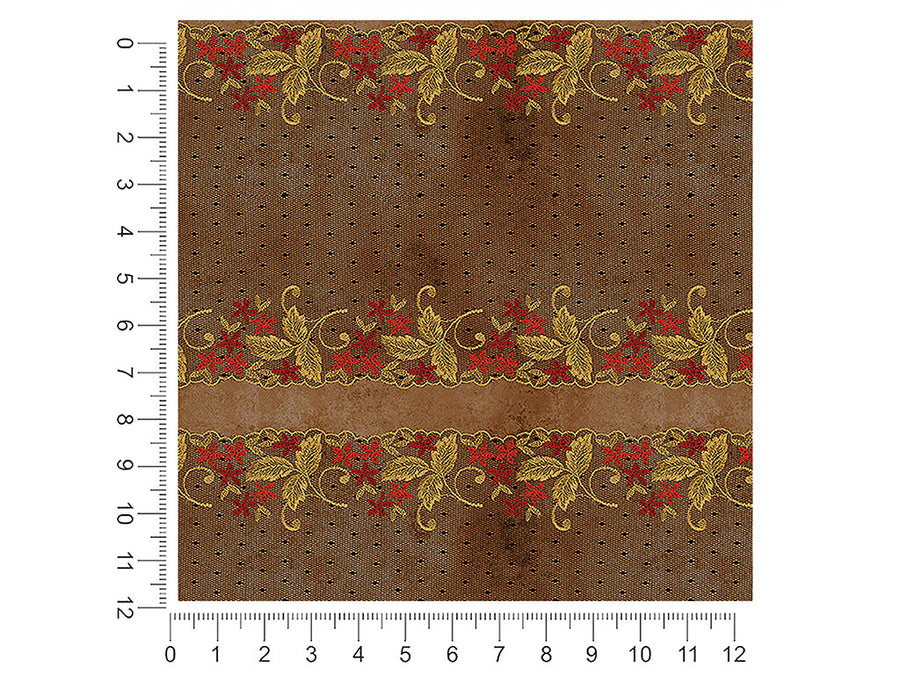 autumn embroidery gothic 1ft x 1ft Craft Sheets