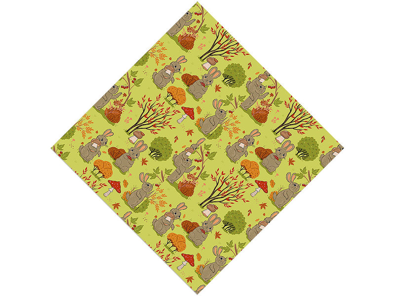 Autumn Foraging Animal Vinyl Wrap Pattern