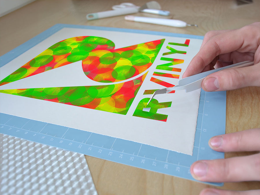 autumn spots tie dye Easy Weed Craft Vinyl