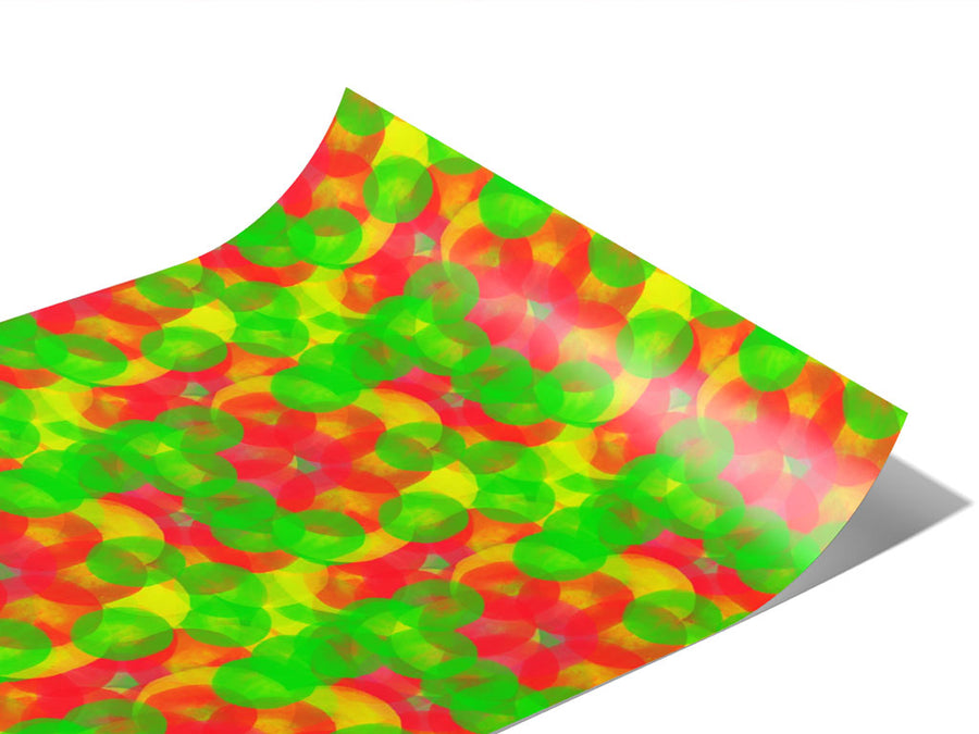 Autumn Spots Tie Dye Vinyl Wraps~Rwraps Series 914 Digitally Printed Vinyl Wrap~0