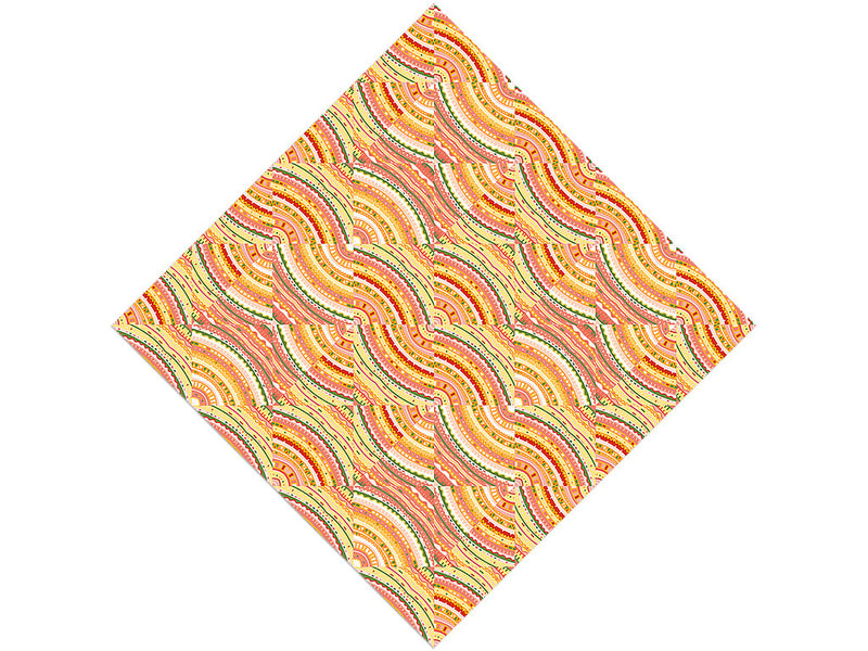Autumn Spring Art Deco Vinyl Wrap Pattern