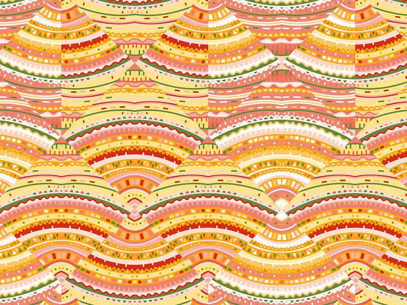 Autumn Spring Art Deco Vinyl Wrap Pattern~Rwraps Series 914 Digitally Printed Vinyl Wrap~0