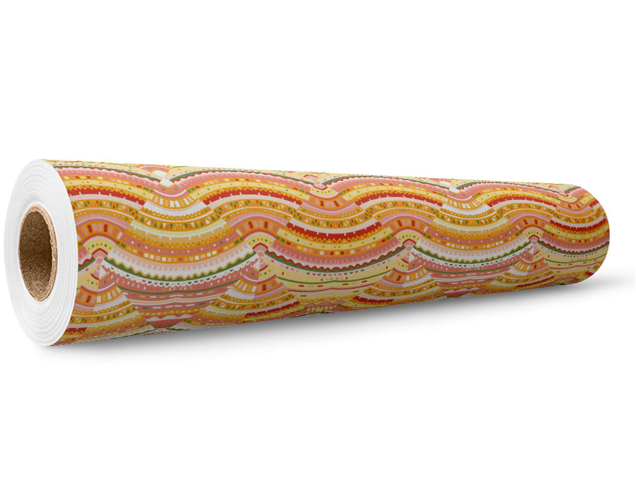 Autumn Spring Art Deco Wrap Film Wholesale Roll~Rwraps Series 914 Digitally Printed Vinyl Roll~5