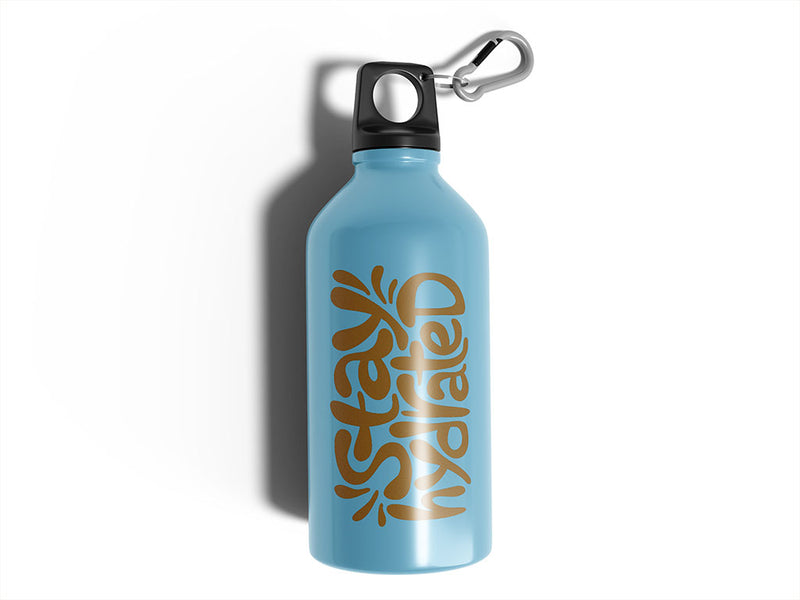 Avery HP750 Gold Water Bottle DIY Stickers