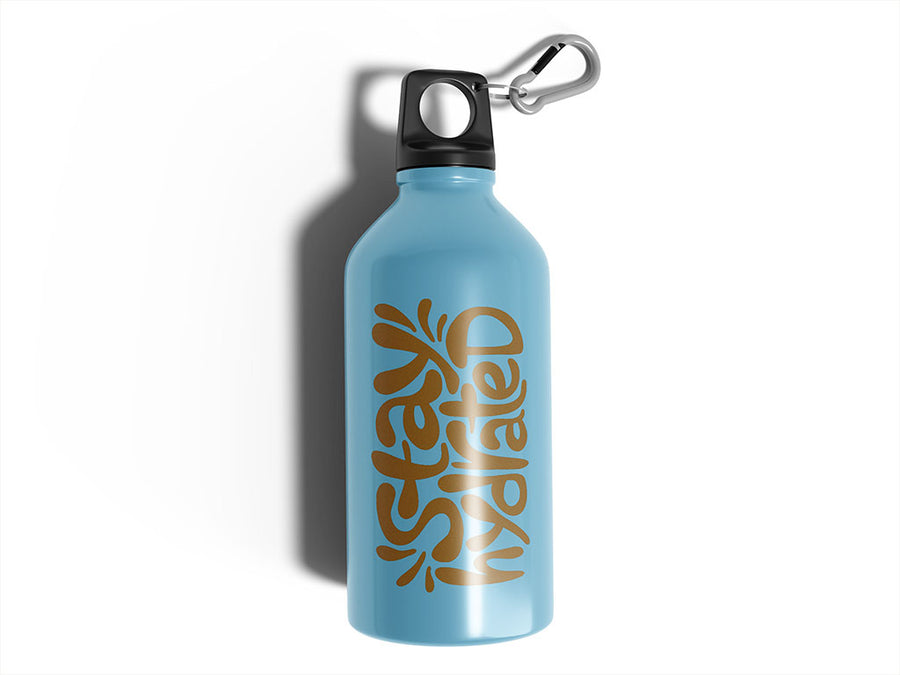 Avery HP750 Gold Water Bottle DIY Stickers