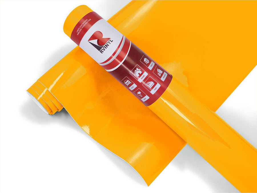 Avery Dennison HP750 Vinyl Film Sheets Dark Yellow