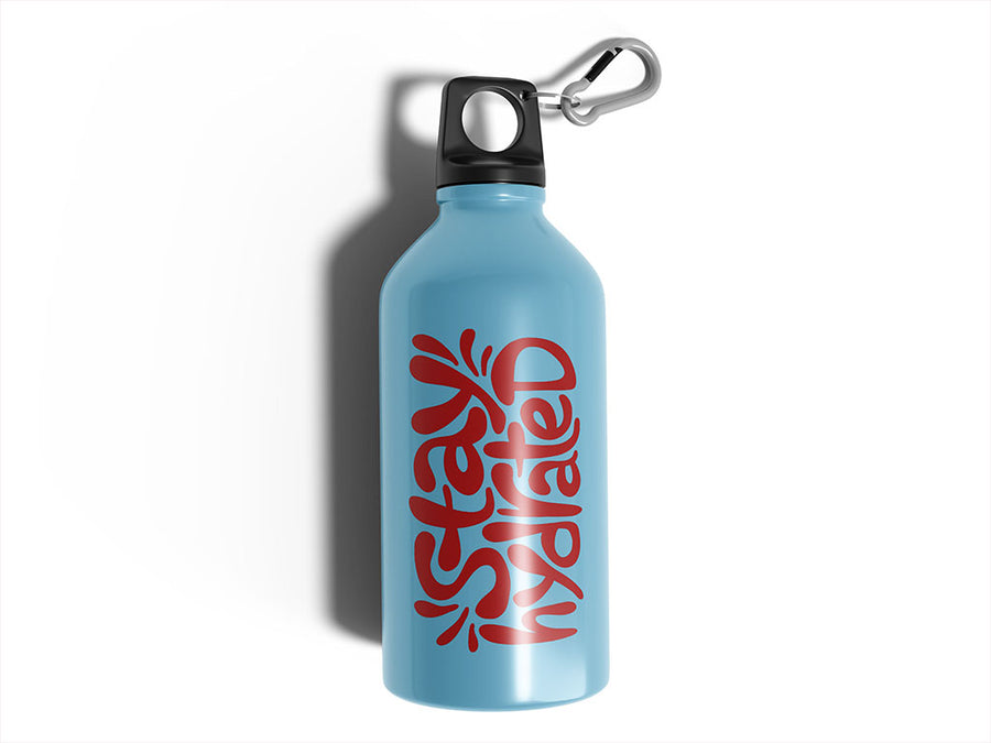 Avery HP750 Red Water Bottle DIY Stickers