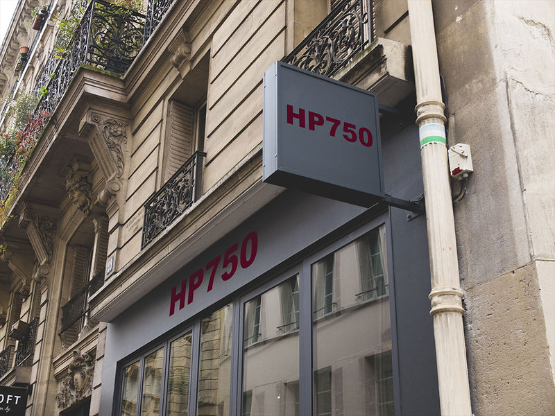 Avery Dennison HP750 Sign Vinyl Burgundy Maroon