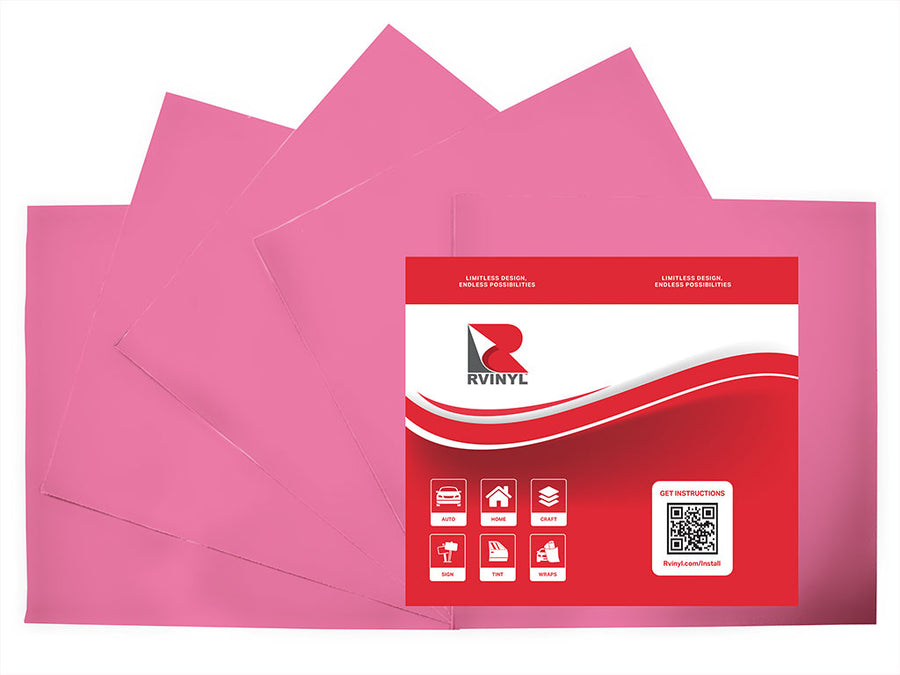 Avery HP750 Soft Pink Craft Vinyl Sheet Pack