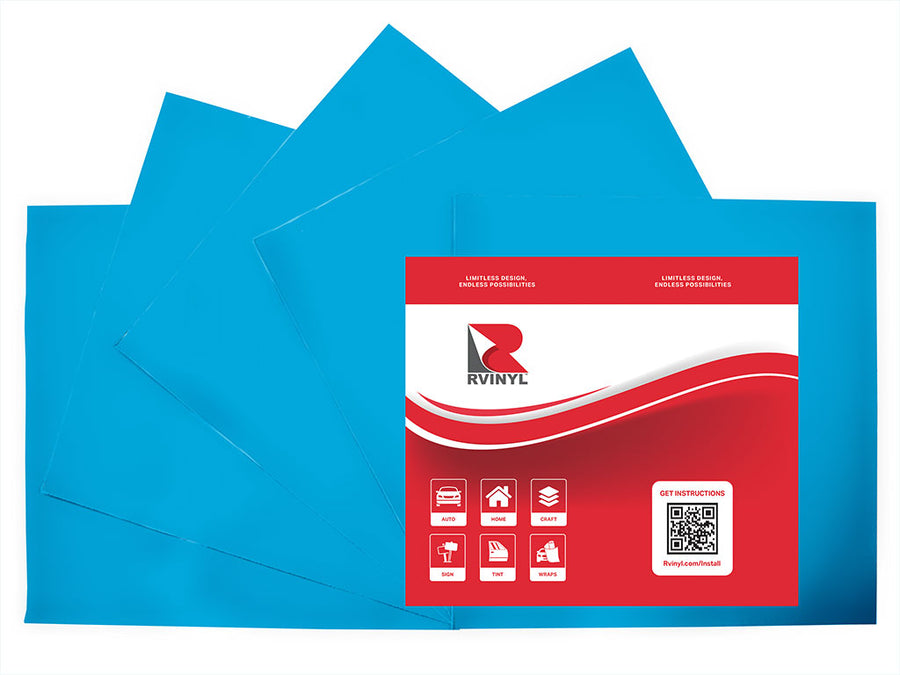 Avery HP750 Light Blue Craft Vinyl Sheet Pack