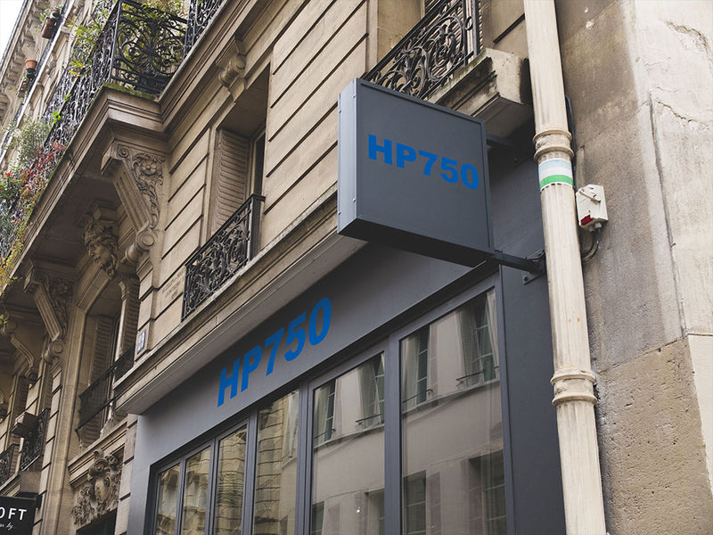 Avery Dennison HP750 Sign Vinyl Intense Blue
