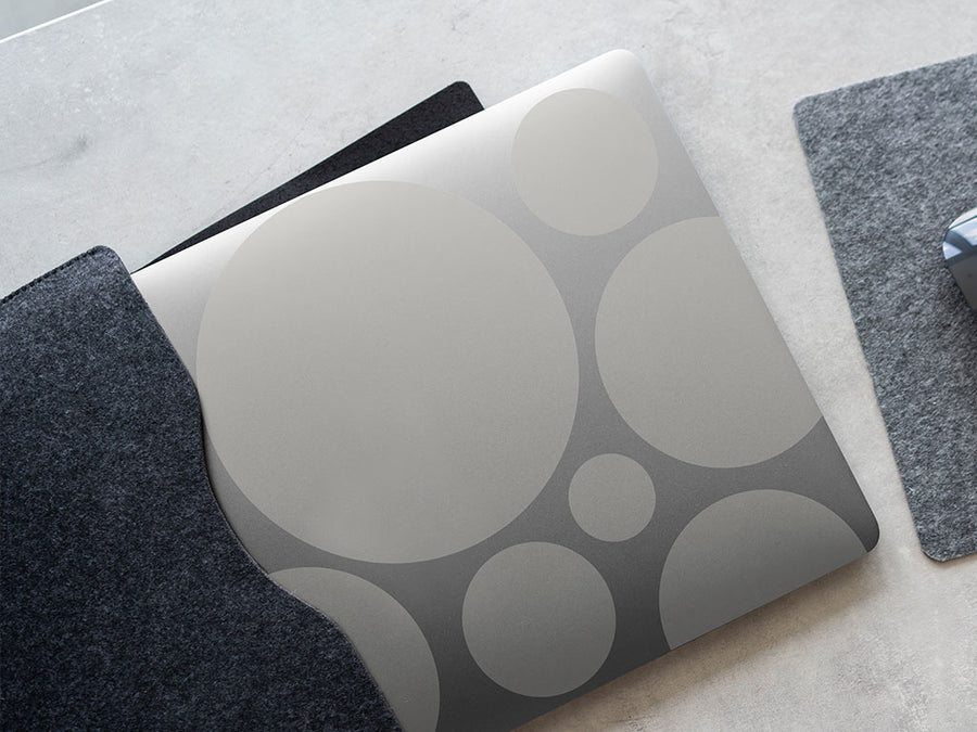 Avery HP750 Light Gray DIY Laptop Stickers