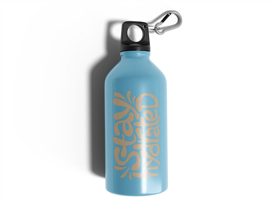Avery HP750 Dark Beige Water Bottle DIY Stickers